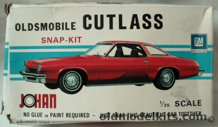 Jo-Han 1/25 Oldsmobile 1975 Cutlass Coupe, CS-503 plastic model kit